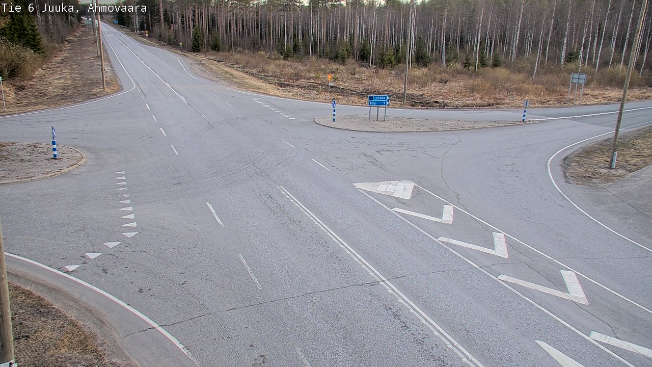Kelikamerat Kuva Tie 6 Juuka, Ahmovaara, Juuka, Pohjois-Karjala