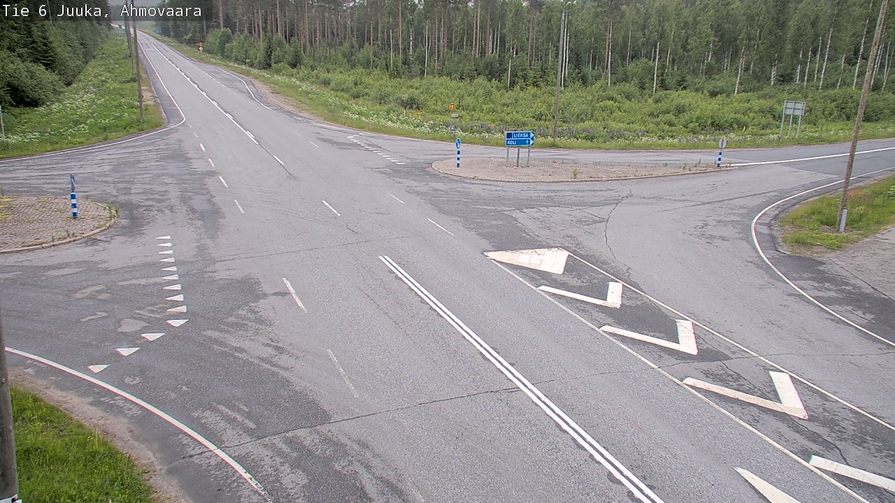 Kelikamerat Kuva Tie 6 Juuka, Ahmovaara, Juuka, Pohjois-Karjala