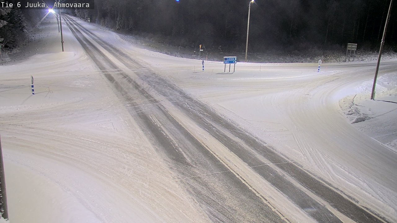 Kelikamerat Kuva Tie 6 Juuka, Ahmovaara, Juuka, Pohjois-Karjala