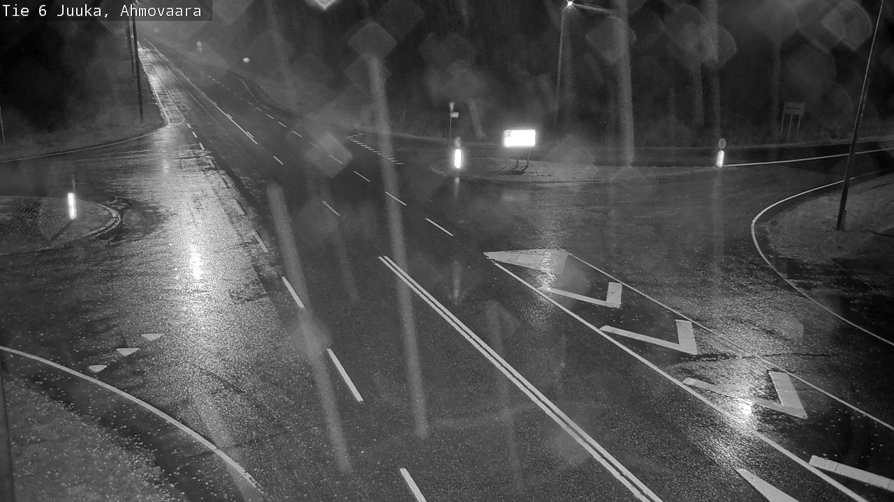 Weather Camera Image Väg 6 Juga, Ahmovaara, Juuka, Pohjois-Karjala