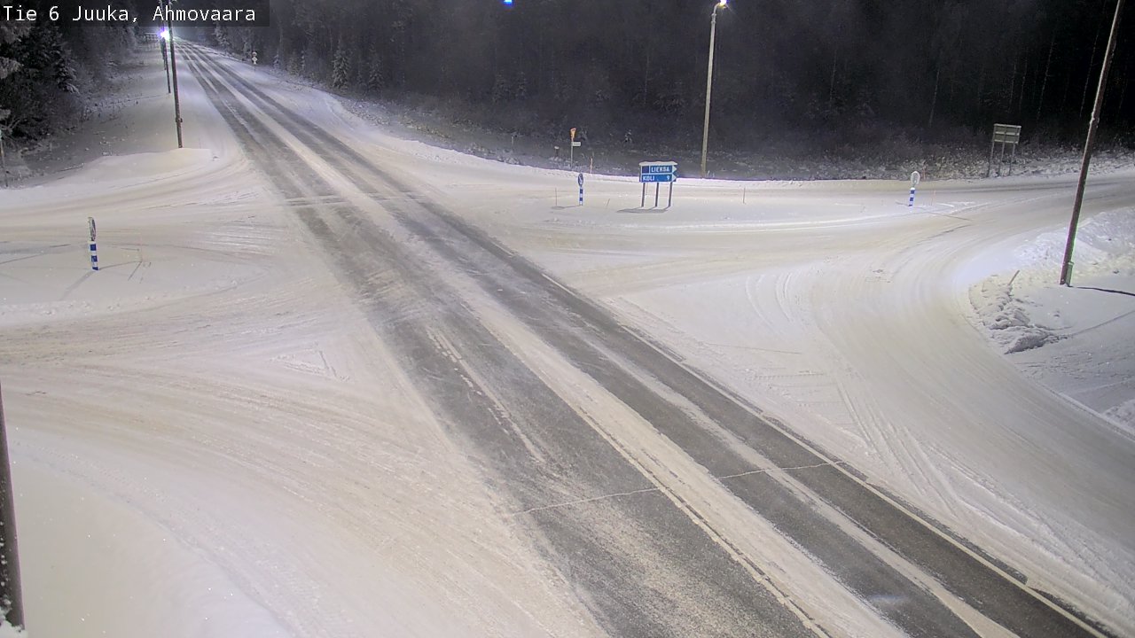 Kelikamerat Kuva Tie 6 Juuka, Ahmovaara, Juuka, Pohjois-Karjala