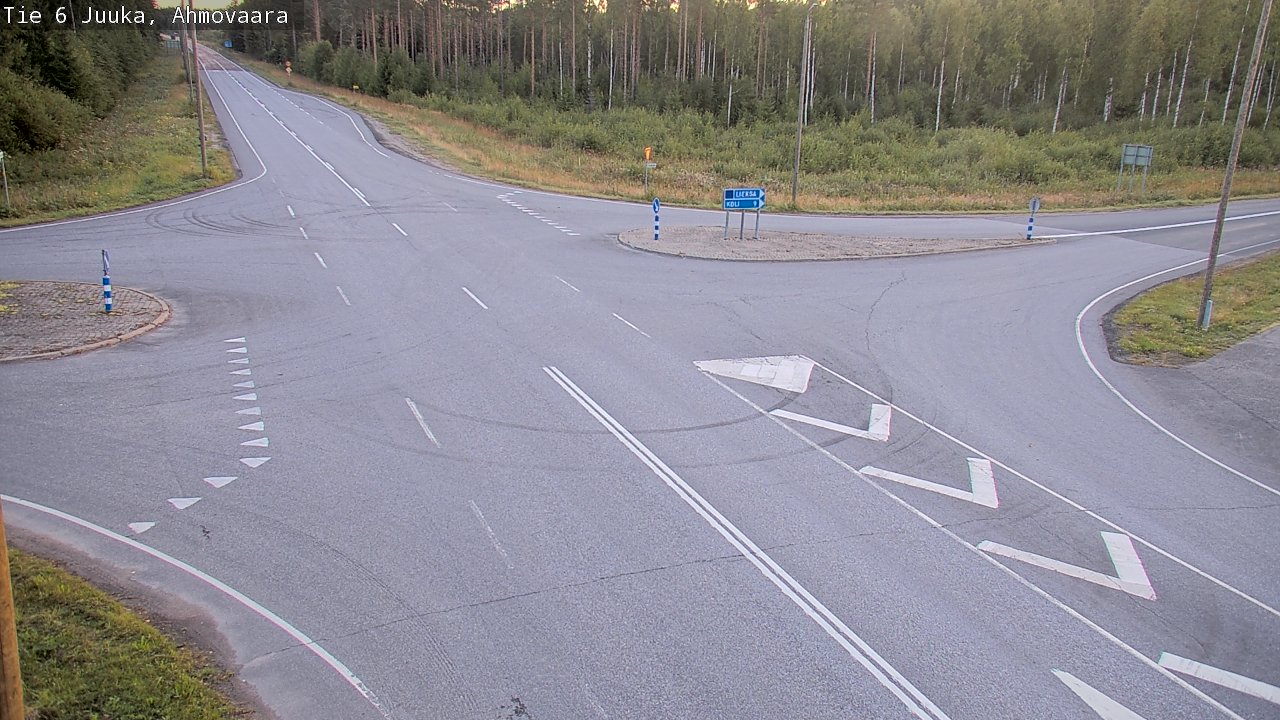 Kelikamerat Kuva Tie 6 Juuka, Ahmovaara, Juuka, Pohjois-Karjala