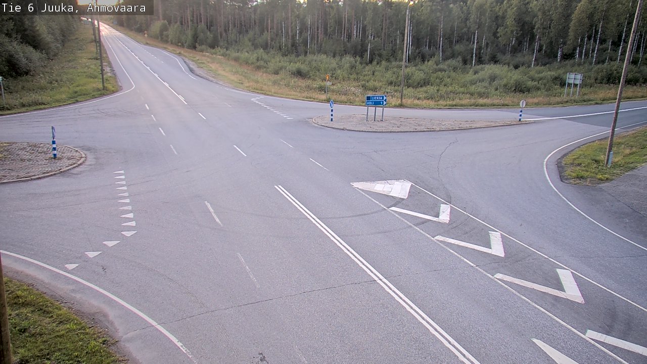 Kelikamerat Kuva Tie 6 Juuka, Ahmovaara, Juuka, Pohjois-Karjala