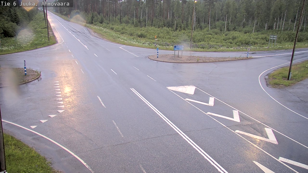 Kelikamerat Kuva Tie 6 Juuka, Ahmovaara, Juuka, Pohjois-Karjala