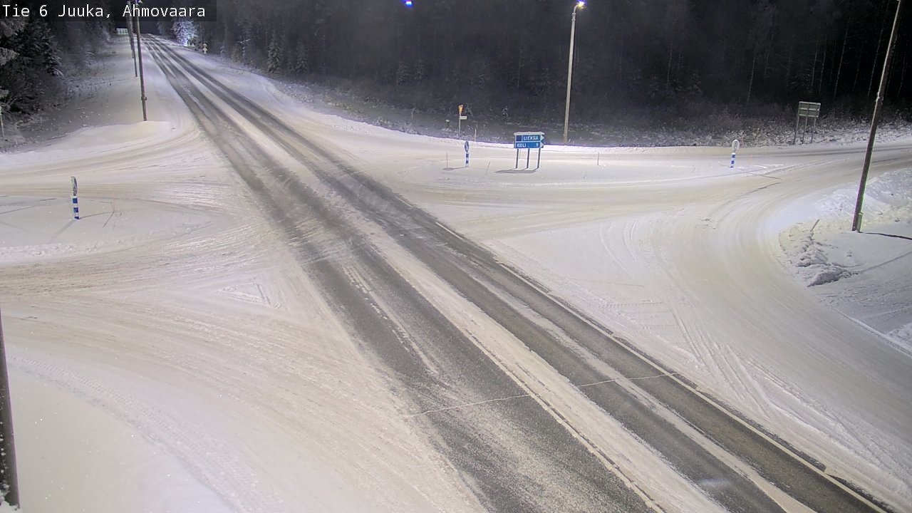 Kelikamerat Kuva Tie 6 Juuka, Ahmovaara, Juuka, Pohjois-Karjala