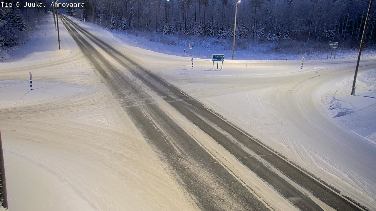 Kelikamerat Kuva Tie 6 Juuka, Ahmovaara, Juuka, Pohjois-Karjala