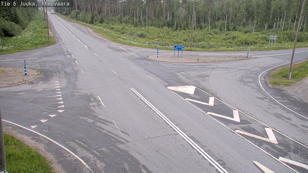 Kelikamerat Kuva Tie 6 Juuka, Ahmovaara, Juuka, Pohjois-Karjala