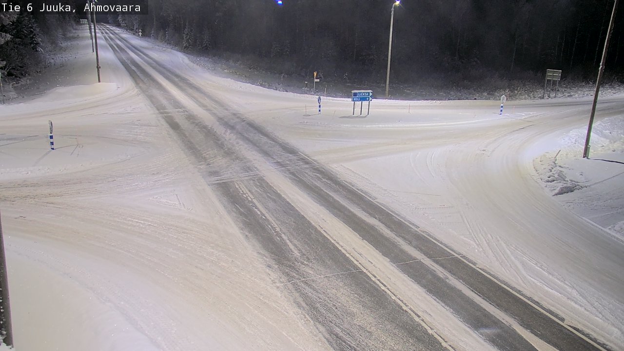 Kelikamerat Kuva Tie 6 Juuka, Ahmovaara, Juuka, Pohjois-Karjala