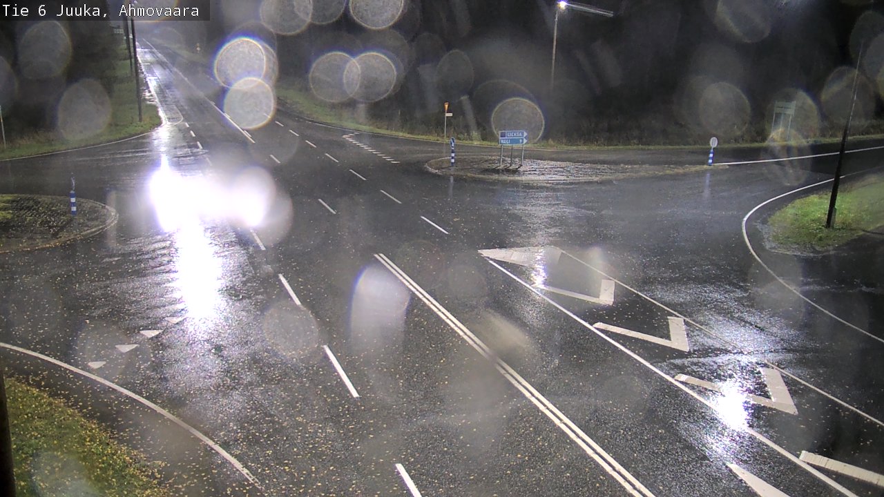 Weather Camera Image Väg 6 Juga, Ahmovaara, Juuka, Pohjois-Karjala
