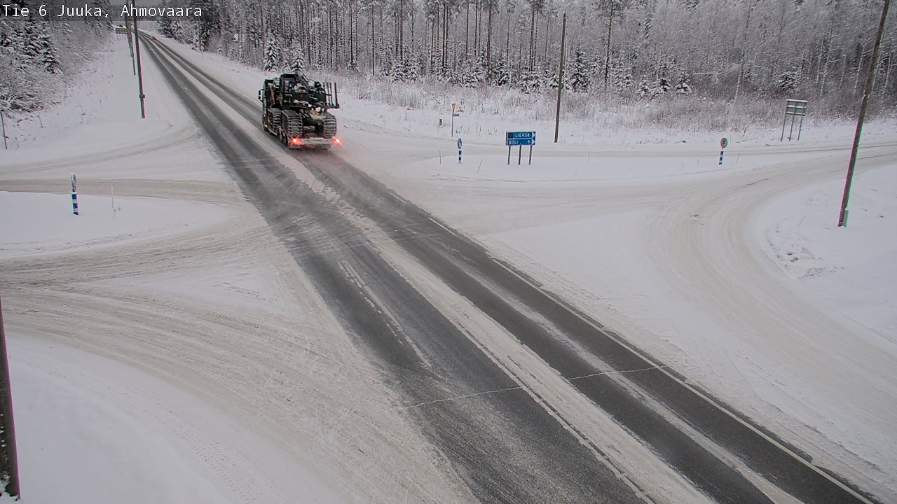 Kelikamerat Kuva Tie 6 Juuka, Ahmovaara, Juuka, Pohjois-Karjala