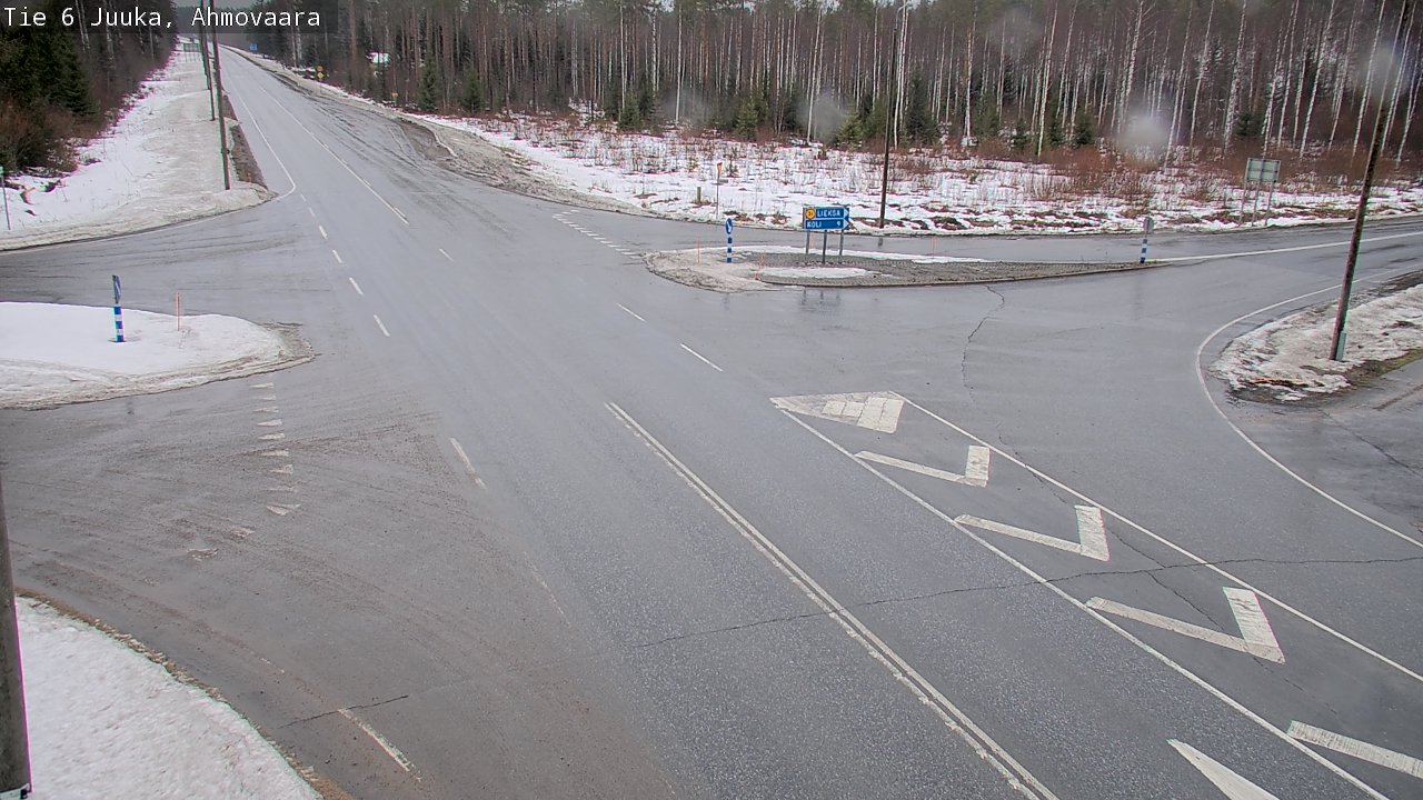 Weather Camera Image Road 6 Juuka, Ahmovaara, Juuka, Pohjois-Karjala