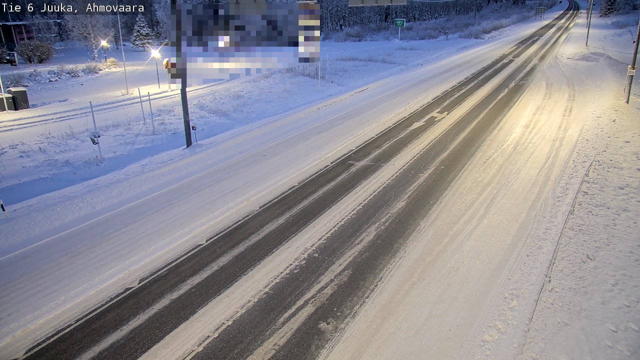 Kelikamerat Kuva Tie 6 Juuka, Ahmovaara, Juuka, Pohjois-Karjala