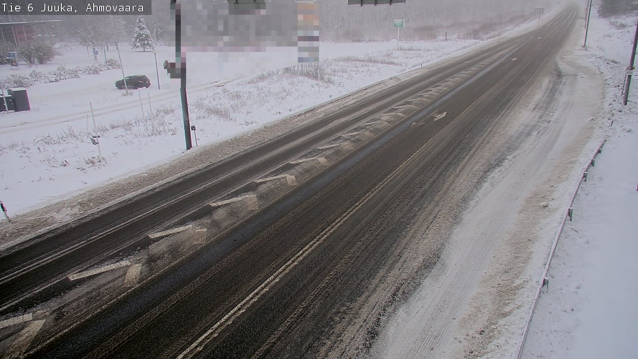 Weather Camera Image Road 6 Juuka, Ahmovaara, Juuka, Pohjois-Karjala