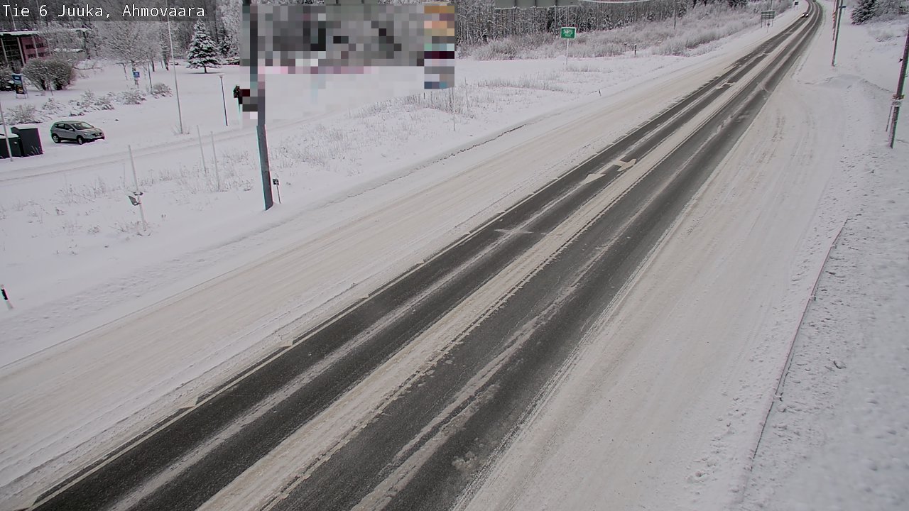 Weather Camera Image Road 6 Juuka, Ahmovaara, Juuka, Pohjois-Karjala