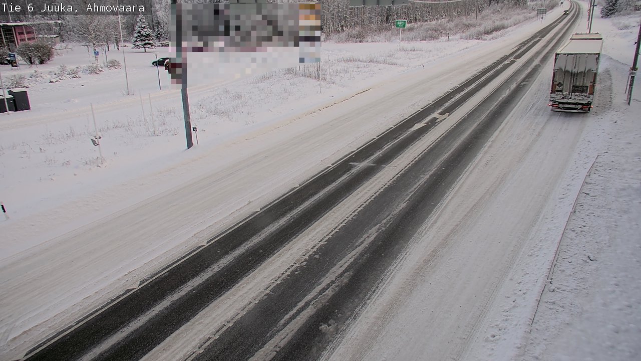 Weather Camera Image Road 6 Juuka, Ahmovaara, Juuka, Pohjois-Karjala