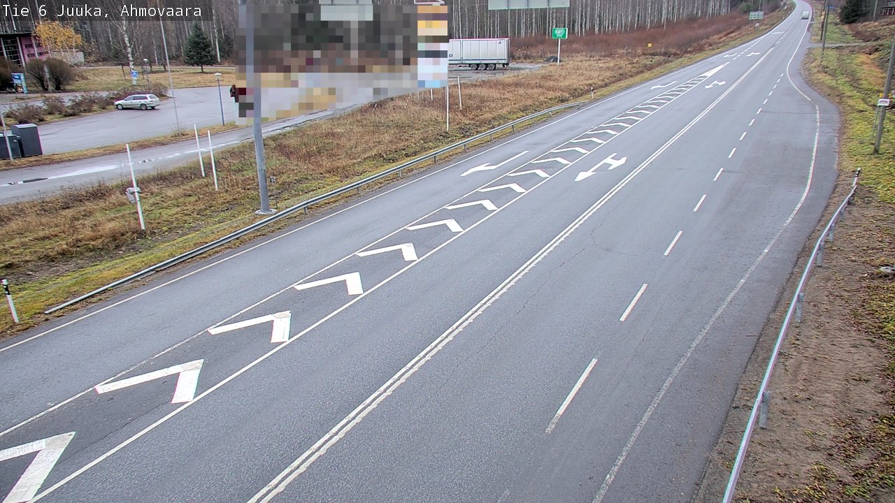 Kelikamerat Kuva Tie 6 Juuka, Ahmovaara, Juuka, Pohjois-Karjala