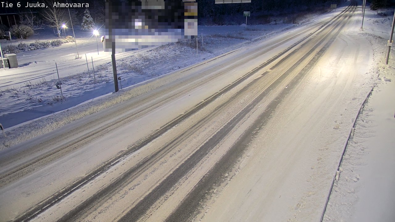 Kelikamerat Kuva Tie 6 Juuka, Ahmovaara, Juuka, Pohjois-Karjala