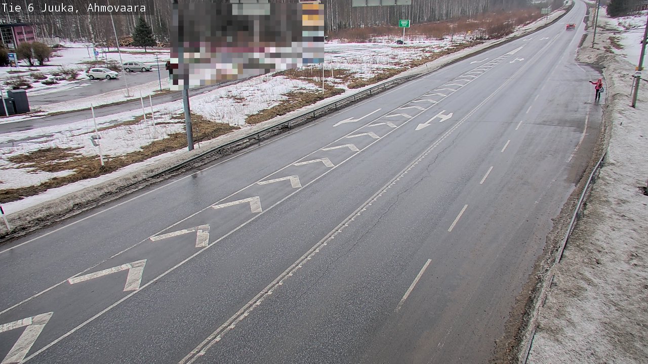 Weather Camera Image Road 6 Juuka, Ahmovaara, Juuka, Pohjois-Karjala