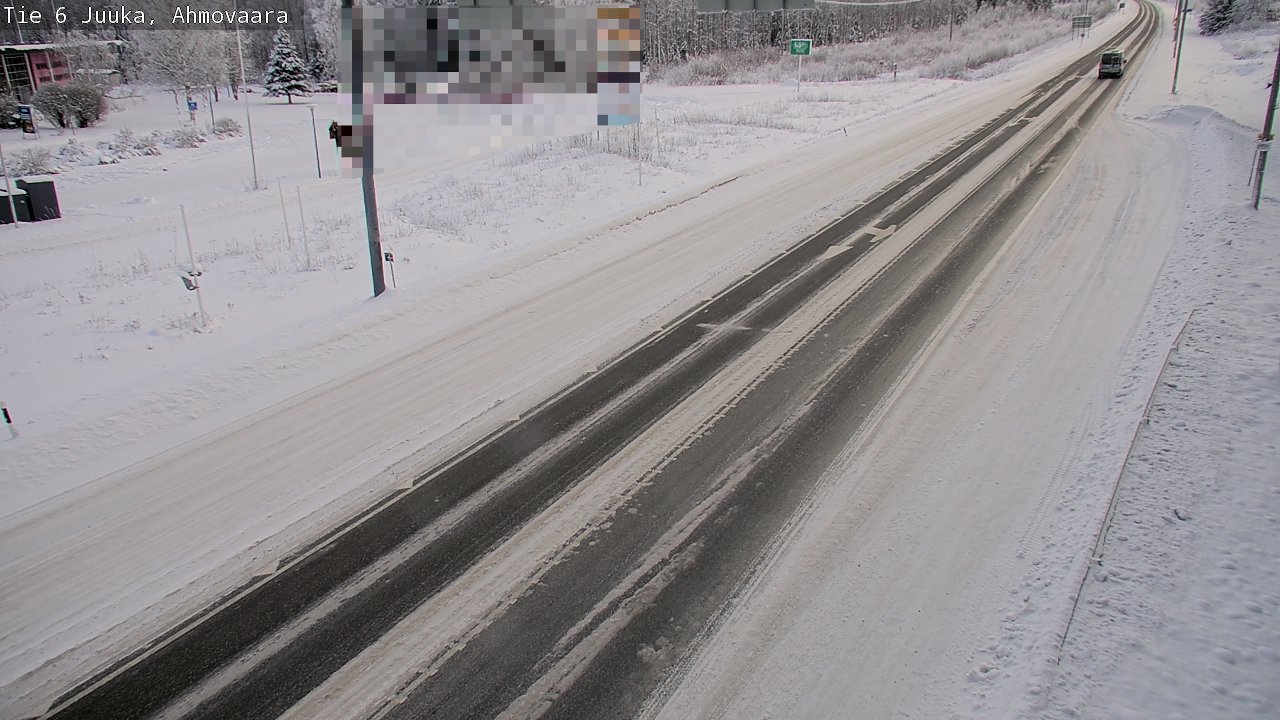 Weather Camera Image Road 6 Juuka, Ahmovaara, Juuka, Pohjois-Karjala