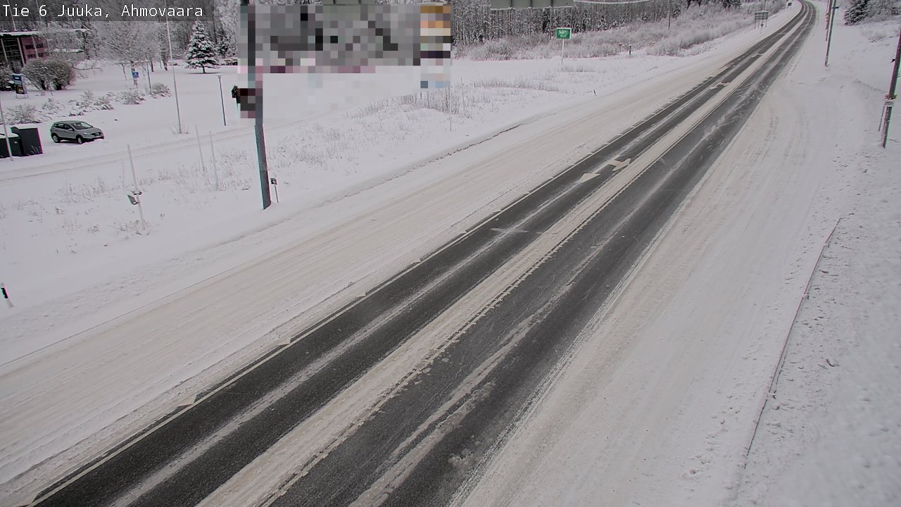 Weather Camera Image Road 6 Juuka, Ahmovaara, Juuka, Pohjois-Karjala