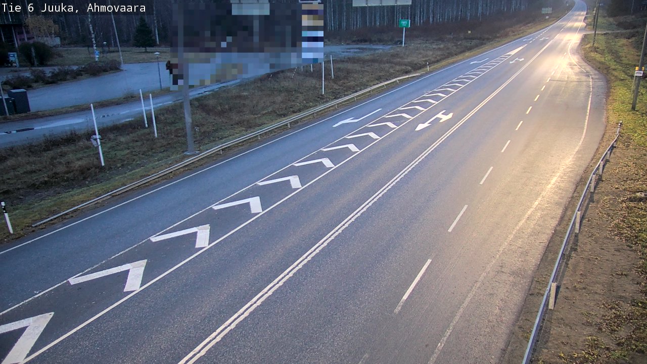 Kelikamerat Kuva Tie 6 Juuka, Ahmovaara, Juuka, Pohjois-Karjala