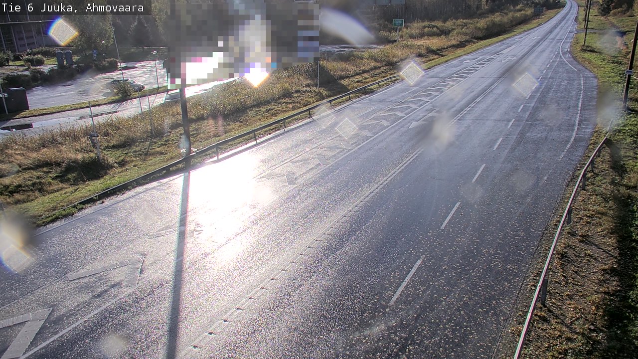 Weather Camera Image Road 6 Juuka, Ahmovaara, Juuka, Pohjois-Karjala