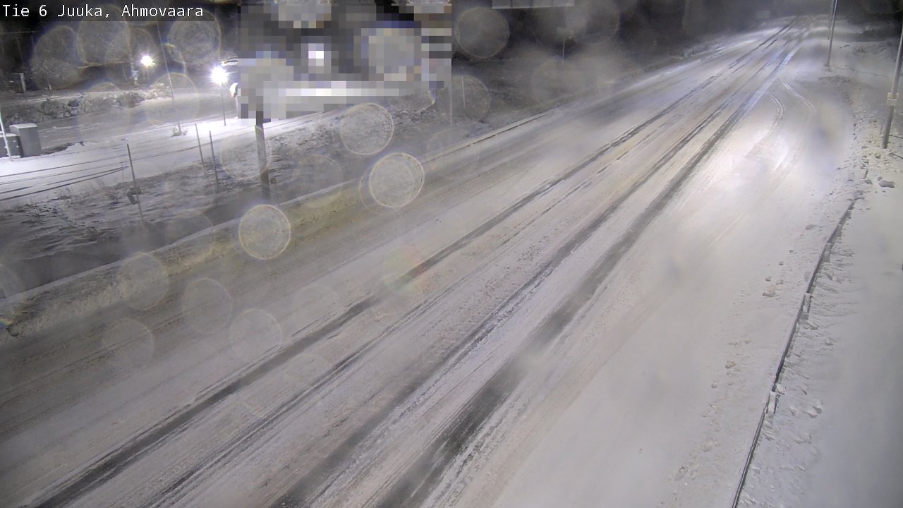 Weather Camera Image Väg 6 Juga, Ahmovaara, Juuka, Pohjois-Karjala