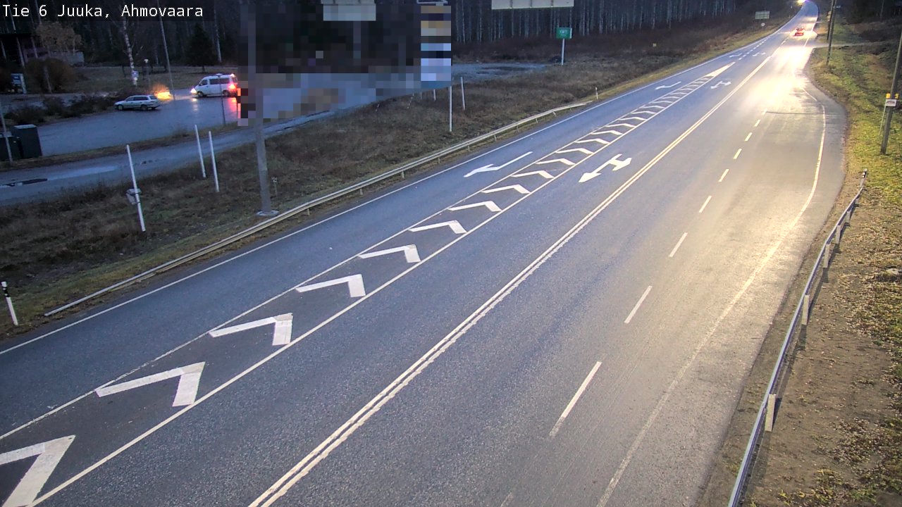 Kelikamerat Kuva Tie 6 Juuka, Ahmovaara, Juuka, Pohjois-Karjala