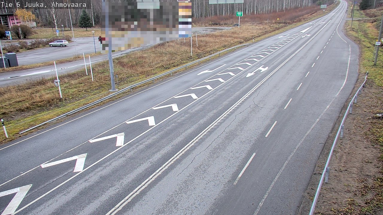 Kelikamerat Kuva Tie 6 Juuka, Ahmovaara, Juuka, Pohjois-Karjala