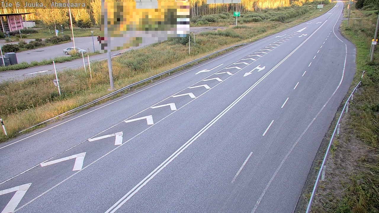 Kelikamerat Kuva Tie 6 Juuka, Ahmovaara, Juuka, Pohjois-Karjala