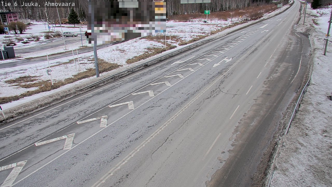 Kelikamerat Kuva Tie 6 Juuka, Ahmovaara, Juuka, Pohjois-Karjala