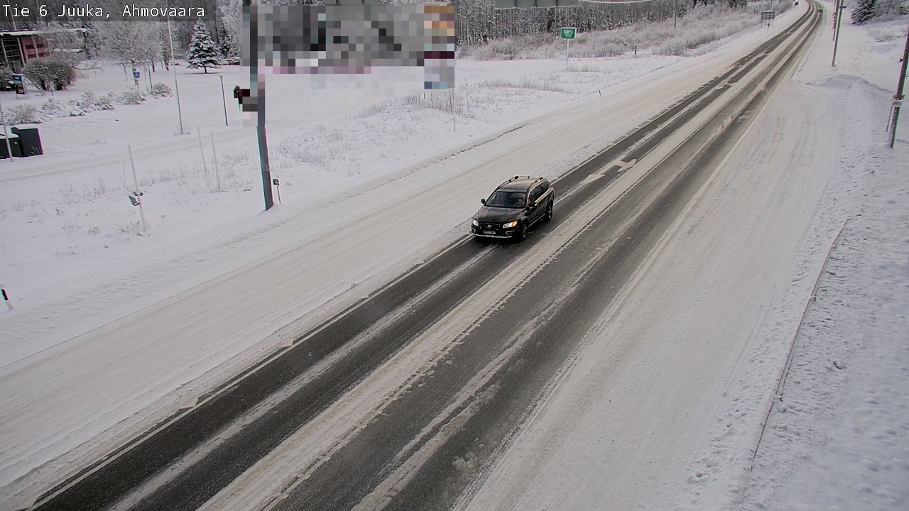 Weather Camera Image Road 6 Juuka, Ahmovaara, Juuka, Pohjois-Karjala