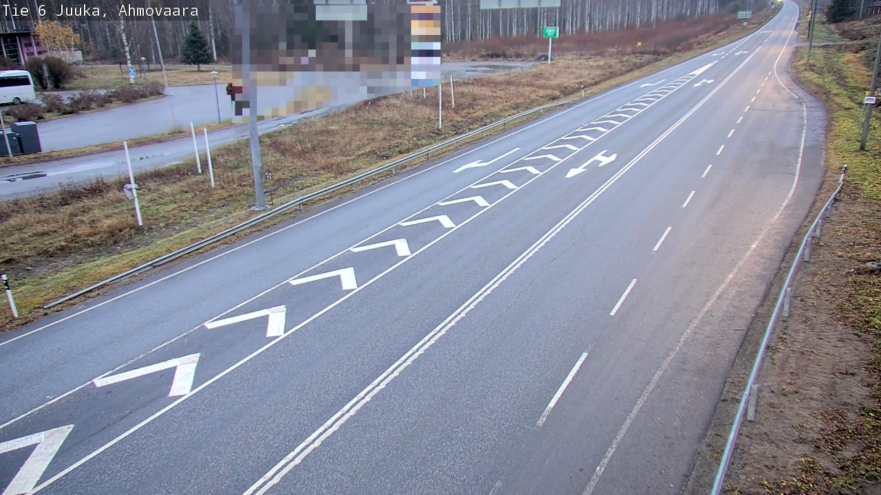 Kelikamerat Kuva Tie 6 Juuka, Ahmovaara, Juuka, Pohjois-Karjala