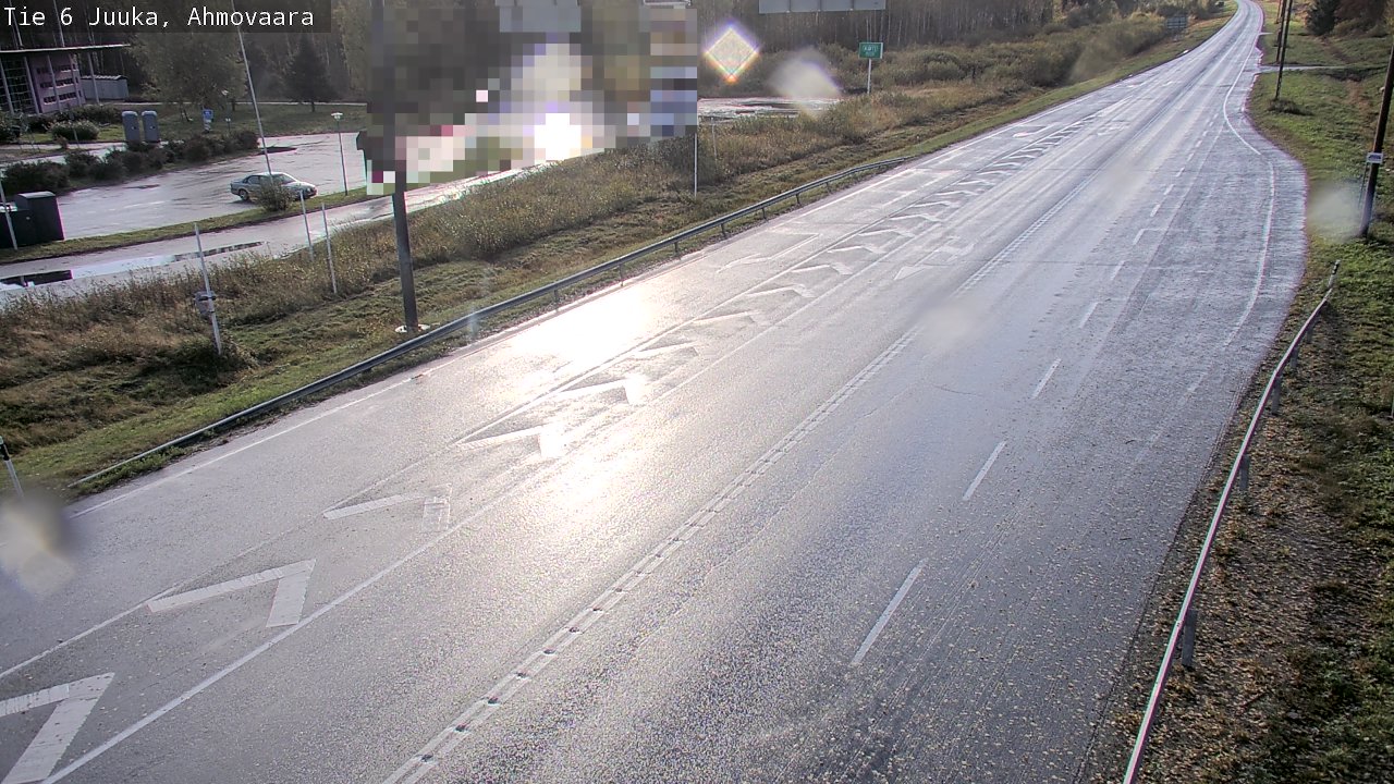 Weather Camera Image Road 6 Juuka, Ahmovaara, Juuka, Pohjois-Karjala