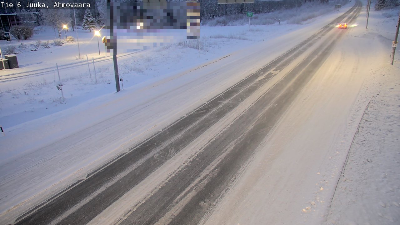 Kelikamerat Kuva Tie 6 Juuka, Ahmovaara, Juuka, Pohjois-Karjala