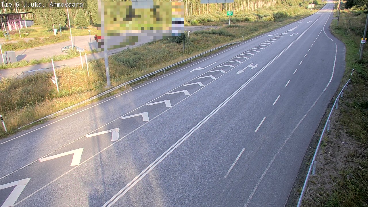 Kelikamerat Kuva Tie 6 Juuka, Ahmovaara, Juuka, Pohjois-Karjala