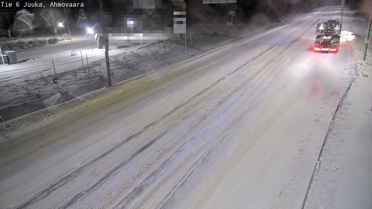 Kelikamerat Kuva Tie 6 Juuka, Ahmovaara, Juuka, Pohjois-Karjala