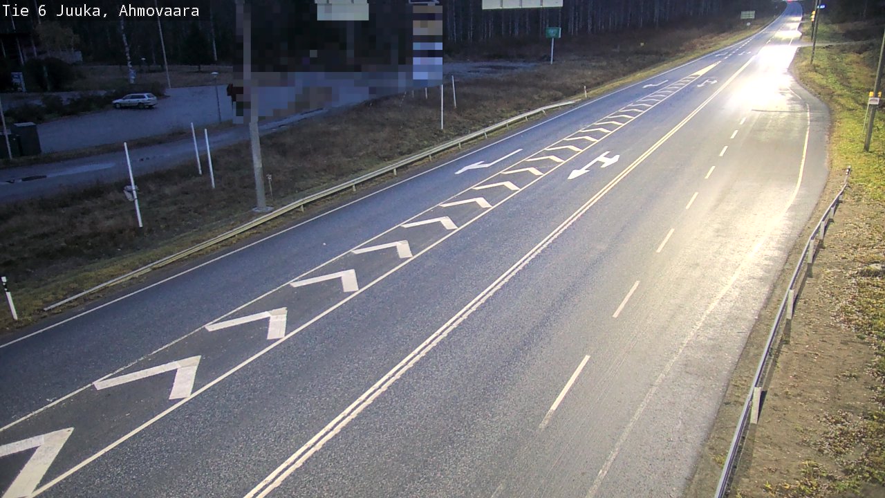 Kelikamerat Kuva Tie 6 Juuka, Ahmovaara, Juuka, Pohjois-Karjala