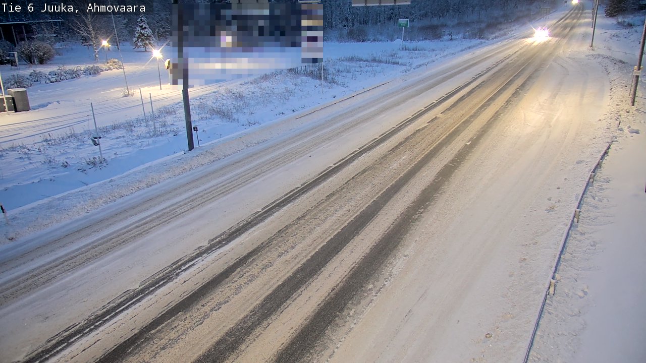 Kelikamerat Kuva Tie 6 Juuka, Ahmovaara, Juuka, Pohjois-Karjala