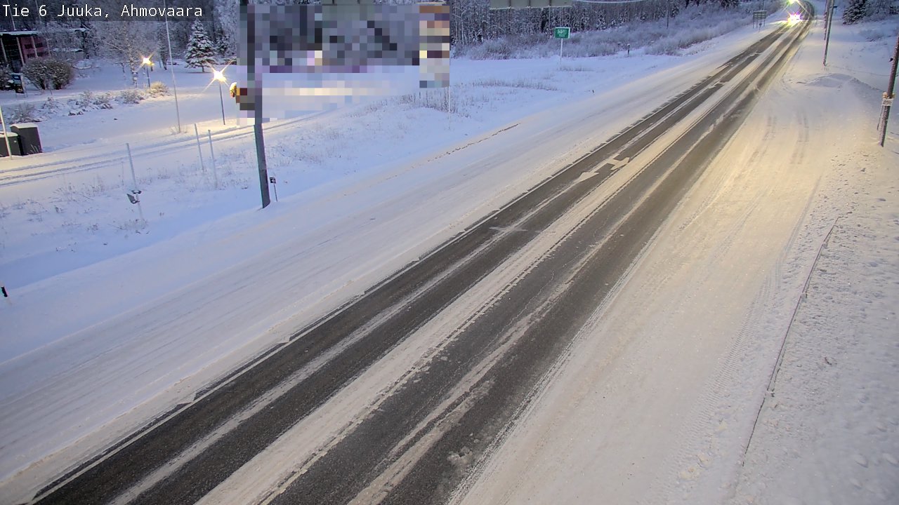 Kelikamerat Kuva Tie 6 Juuka, Ahmovaara, Juuka, Pohjois-Karjala