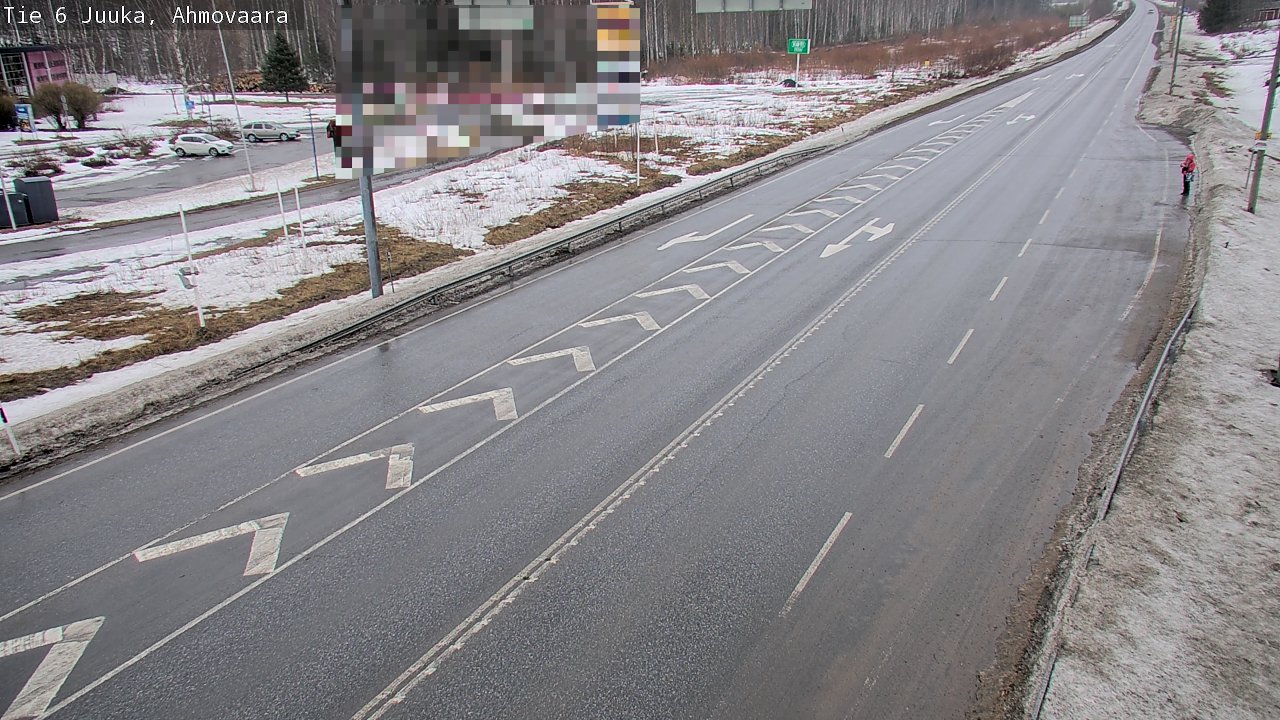 Weather Camera Image Road 6 Juuka, Ahmovaara, Juuka, Pohjois-Karjala