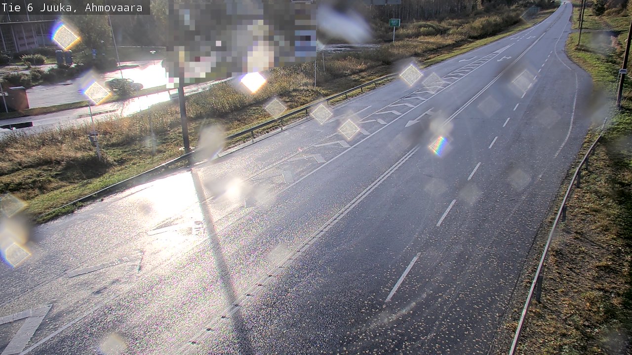 Weather Camera Image Road 6 Juuka, Ahmovaara, Juuka, Pohjois-Karjala