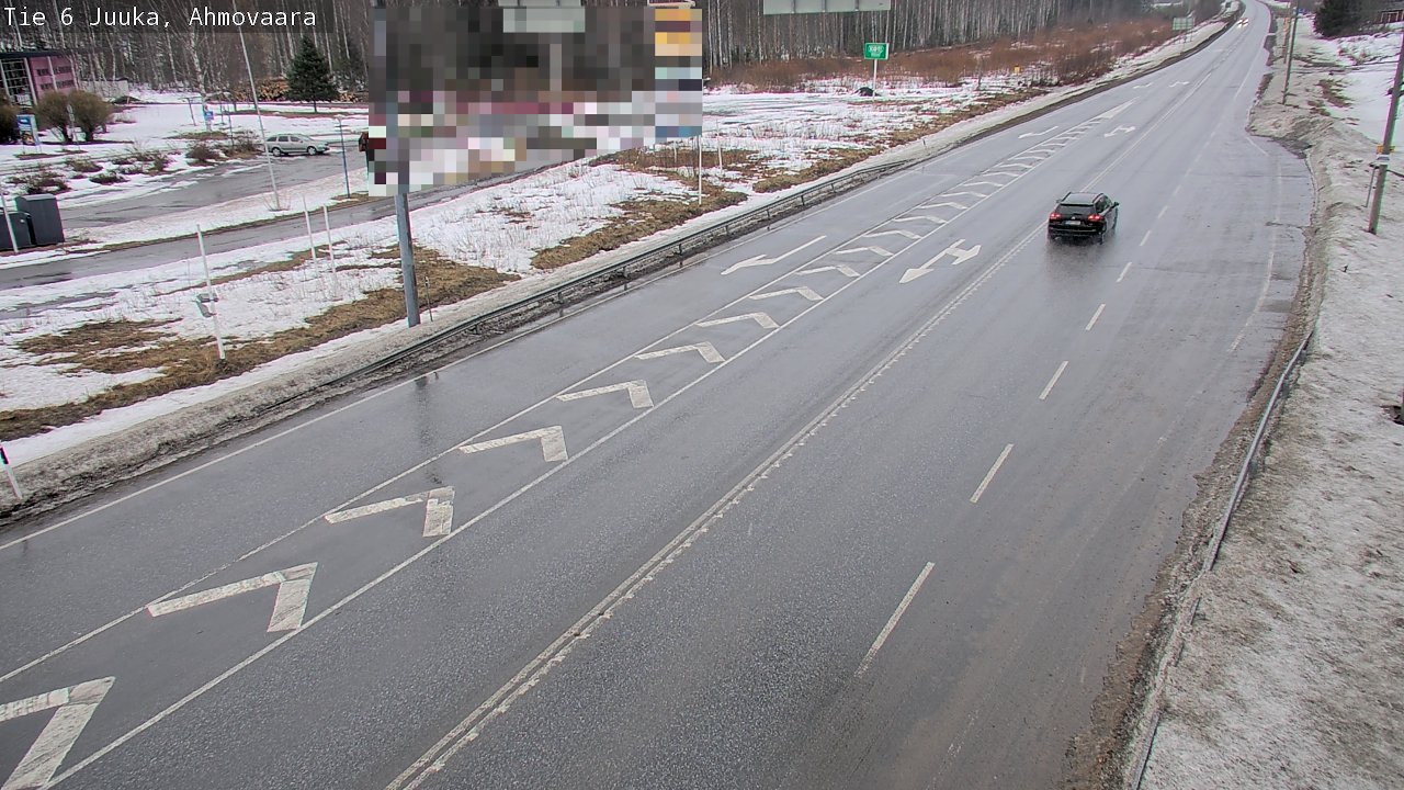 Weather Camera Image Road 6 Juuka, Ahmovaara, Juuka, Pohjois-Karjala