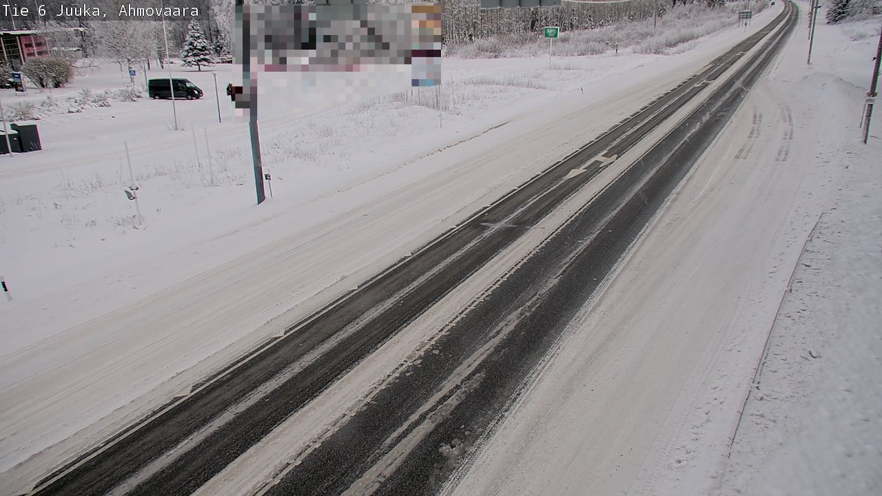 Kelikamerat Kuva Tie 6 Juuka, Ahmovaara, Juuka, Pohjois-Karjala
