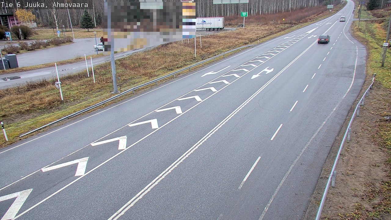 Kelikamerat Kuva Tie 6 Juuka, Ahmovaara, Juuka, Pohjois-Karjala