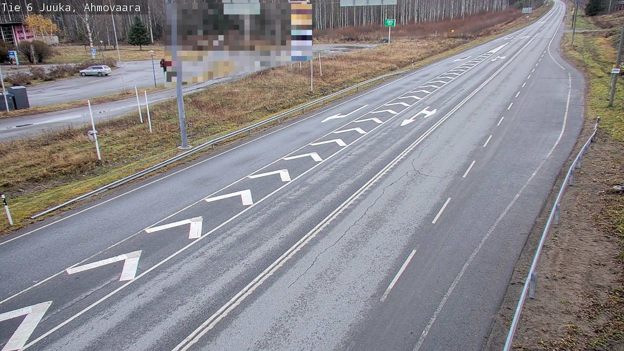 Kelikamerat Kuva Tie 6 Juuka, Ahmovaara, Juuka, Pohjois-Karjala