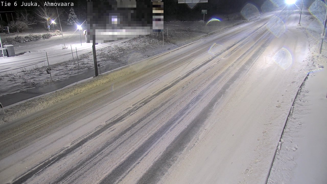 Kelikamerat Kuva Tie 6 Juuka, Ahmovaara, Juuka, Pohjois-Karjala