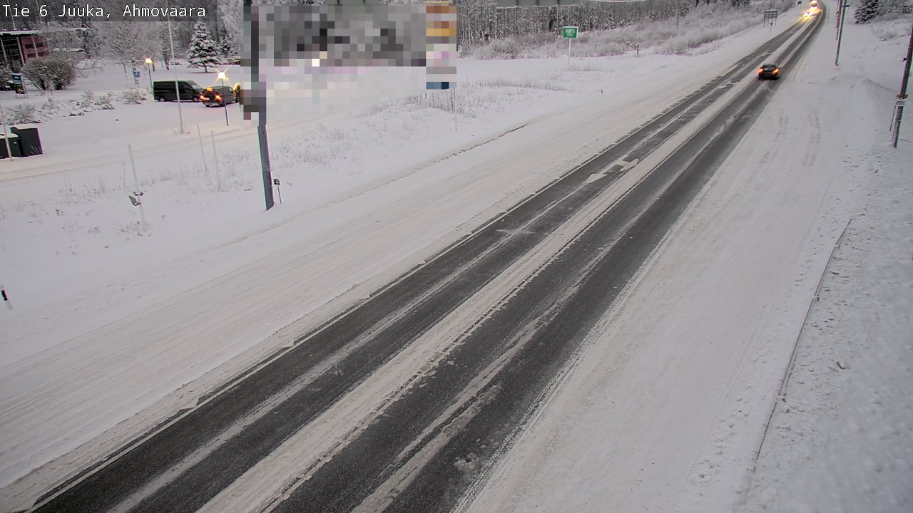 Kelikamerat Kuva Tie 6 Juuka, Ahmovaara, Juuka, Pohjois-Karjala