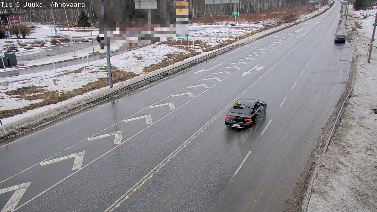 Weather Camera Image Road 6 Juuka, Ahmovaara, Juuka, Pohjois-Karjala