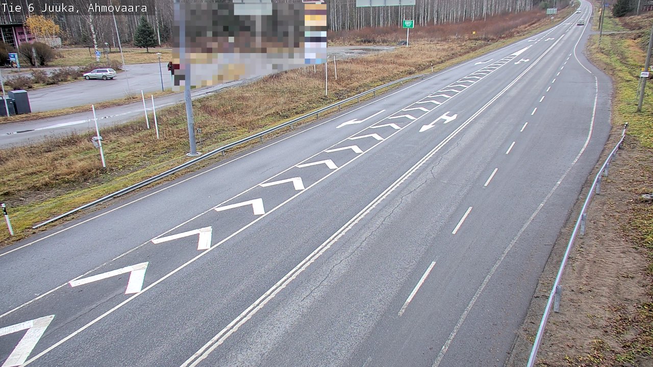 Kelikamerat Kuva Tie 6 Juuka, Ahmovaara, Juuka, Pohjois-Karjala